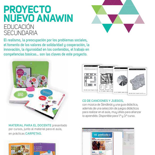Editorial Edelvives – Proyecto Anawin de Educación Secundaria
