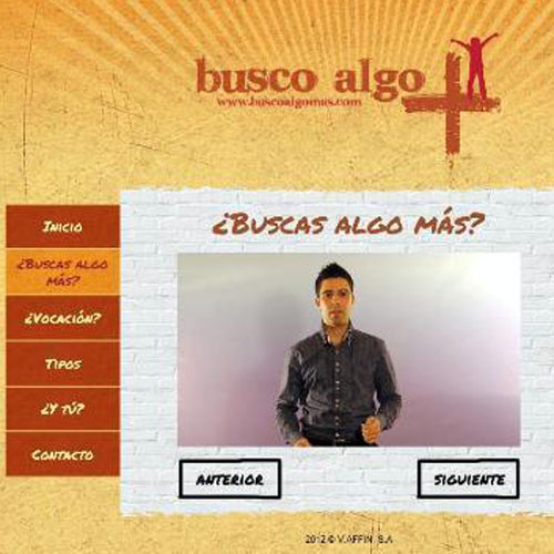 Página Web www.buscoalgomas.com