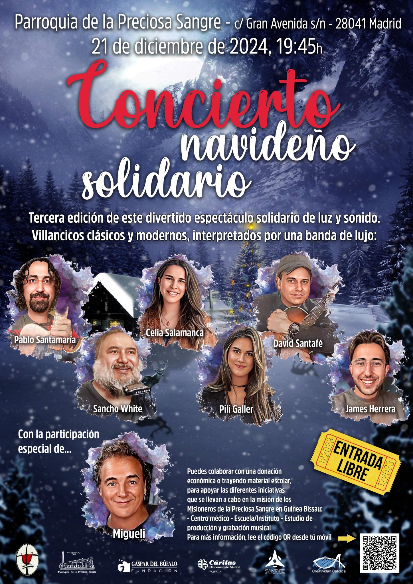 Santafé Producciones Artísticas Concierto Navideño Solidario 2024 – Opañel