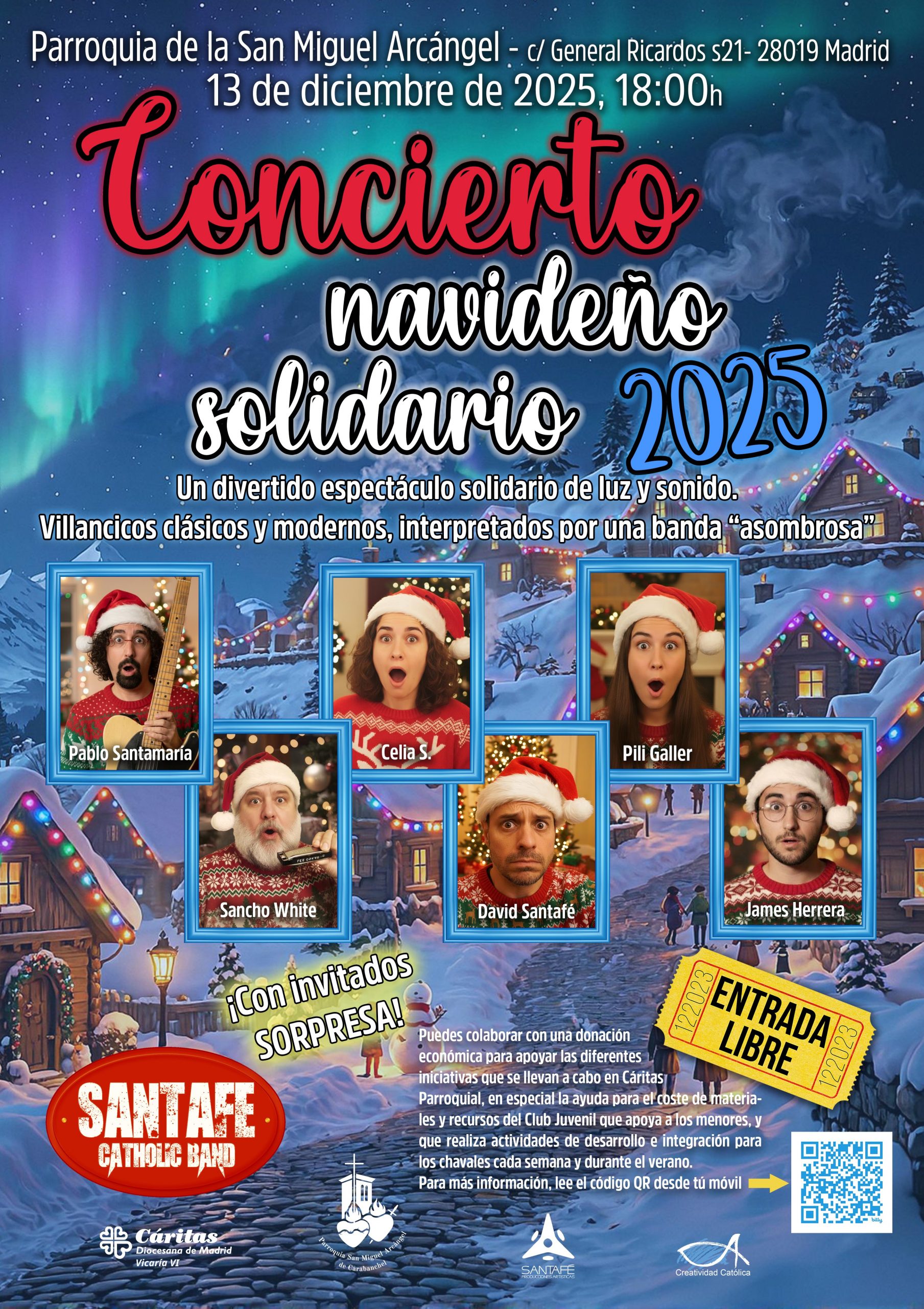 Cartel Concierto San Miguel Arcángel 2025