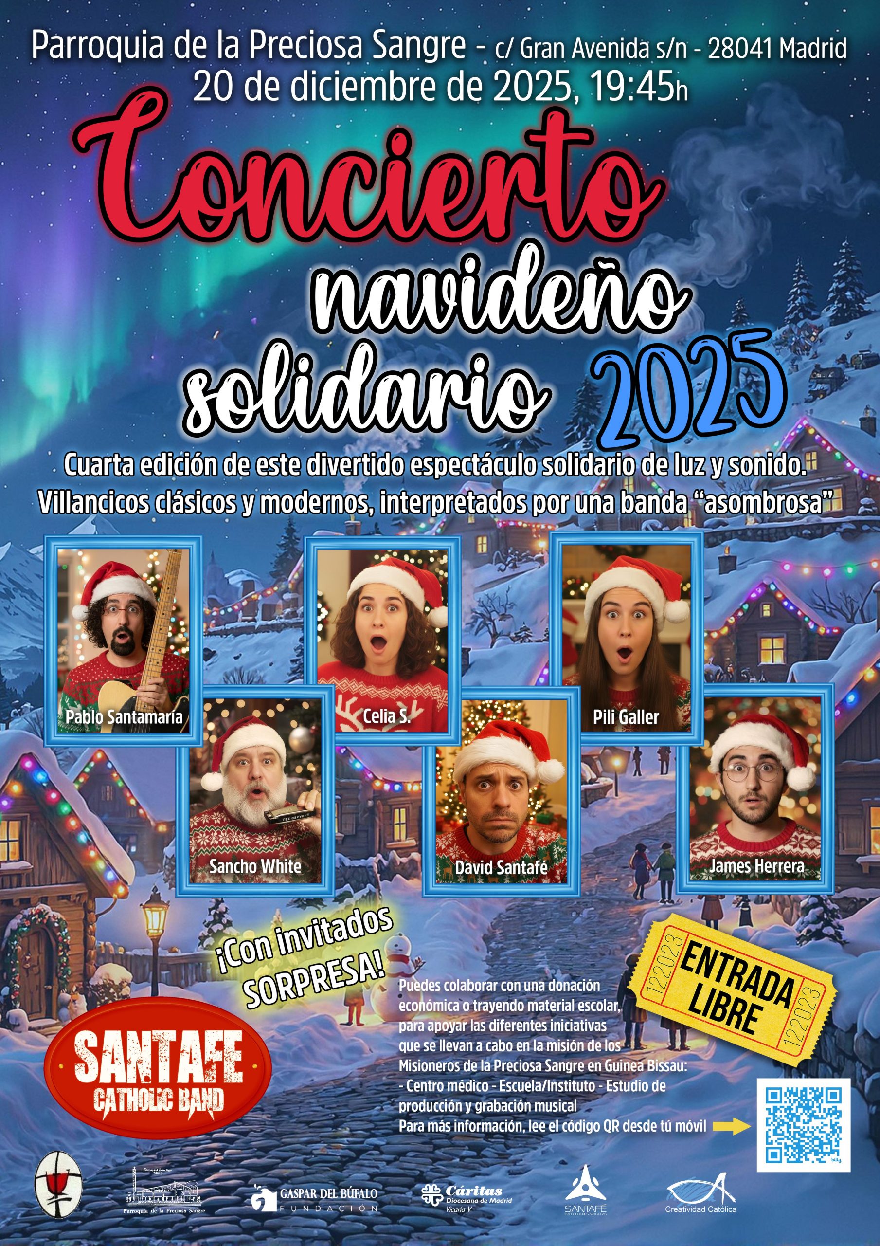 concierto Navideño Solidario 2025 - Orcasitas